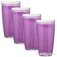 Kraftware Fishnet Double Wall Insulated Tumbler (Set of 4)   